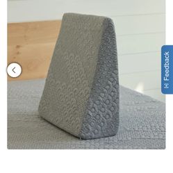 Brentwood Home Whitney Wedge Pillow with Gel Memory Foam