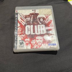 Game For PS3 The Club