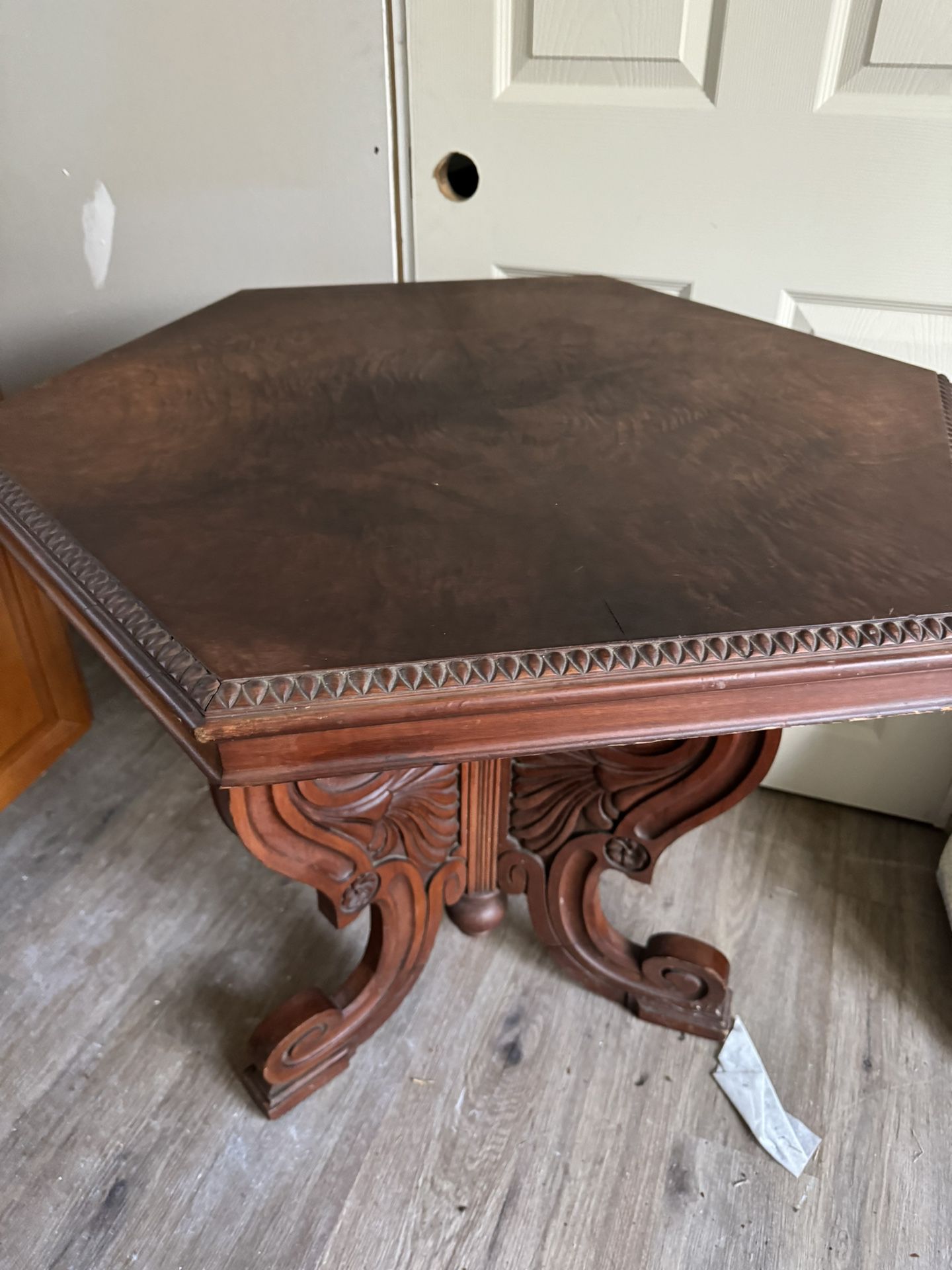 Antique Table 30x30x30