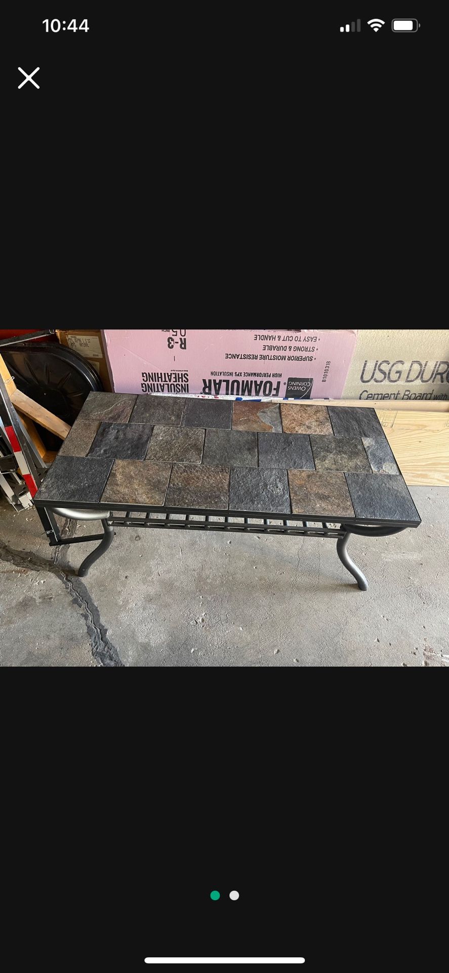 Coffee Table Strong Metal Like New
