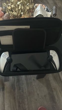 PlayStation portable with case