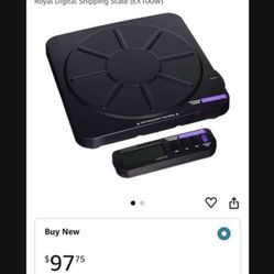 Paid $100 Sell $70 Royal Digital Shipping Scale (EX100W
