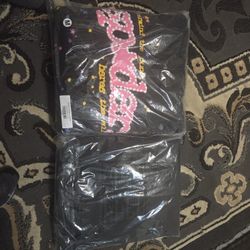 Dark Demin Tear And Sp5der Hoodie 