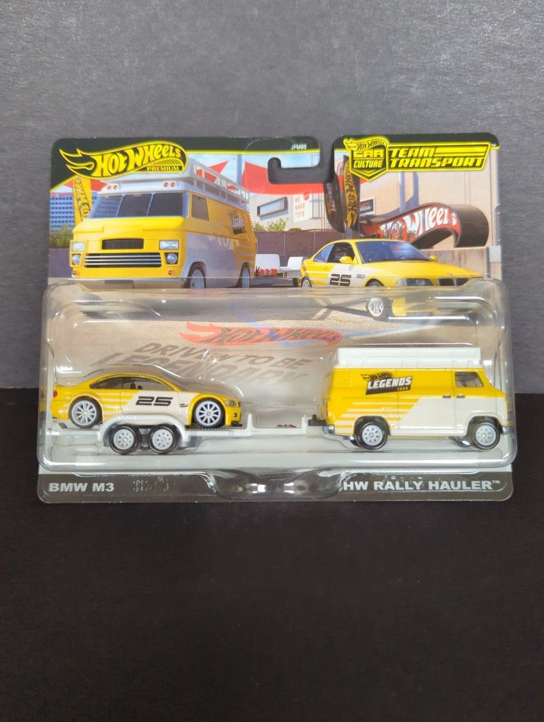 Hot Wheels Premium Car Culture Team Transport Legends Tour 2 Pack Exclusive BMW M3