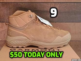 New Men's Garmont Coyote Tactical Boot, 9