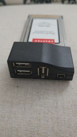 Adaptec notebook pc card