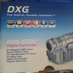 DXG Digital Camcorder and accessories