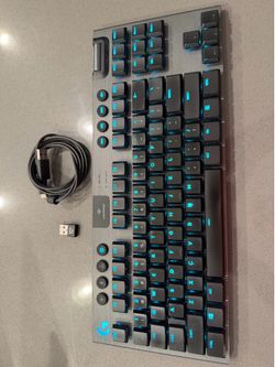 Logitech G915 TKL Wireless Mechanical Gaming Keyboard – $50