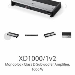 JL Audio Amp Monoblock 