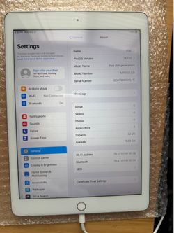 iPad 5th generation