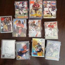 Football And Baseball Cards. $35