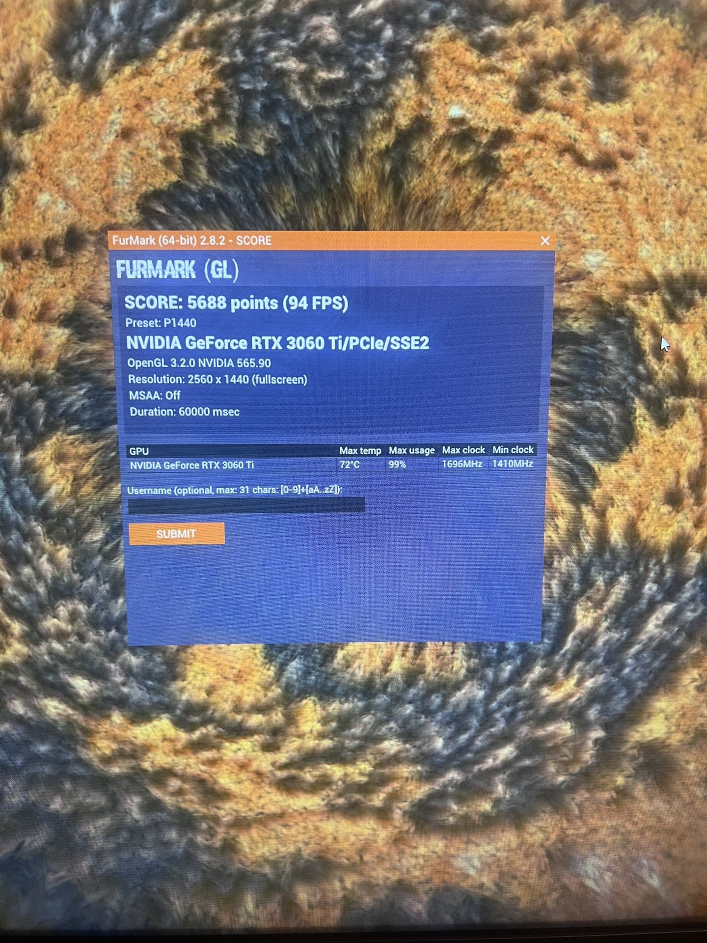 MSI NVIDIA GeForce RTX 3060 Ti Ventus 2X 8GB OCV1 LHR