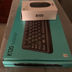 Logitech Wired Keyboard and Mouse