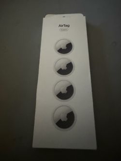 Brand New and Sealed Pack with 4 AirTags. Brand New!!