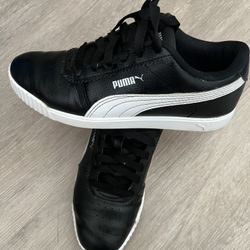 Puma Leather Shoes Size 6
