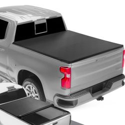 2004 to 18 Chevy Silverado Sierra 5.8 short bed Roll Up Tonneau Bed Cover Cubierto Tapa Enrolla Soft