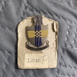 120th division Vintage pendant