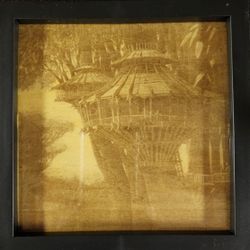 Star Wars Kashyyyk Treetop Village Wood Engraving