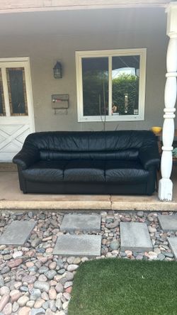 Leather Couch