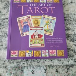 The Art Of Tarot Book by Liz Dean