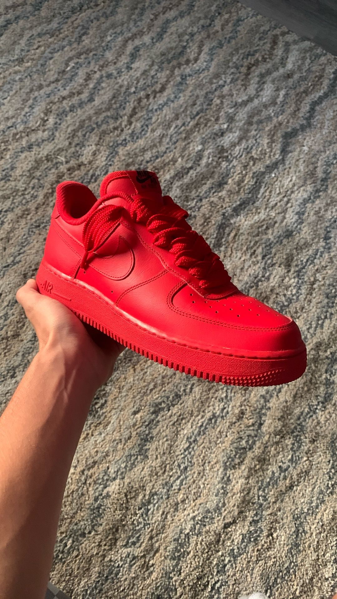 Red Air Force Ones