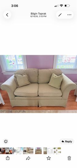 Three seater sofa and love seat