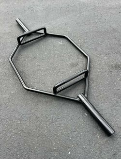 NEW Hex Bar Trap Bar for Olympic Weights Heavy Duty 50lb Barbell