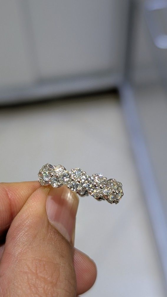 3.96 Cocktail // Dinner// Diamond Ring 14KW