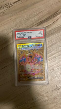Charizard gold psa10