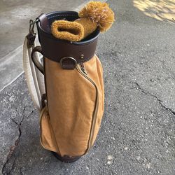 Burton MFG. Co. Vintage-Style Golf Bag – Like New