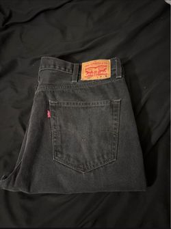 Levi's 550 Black Denim Jeans W38 L30