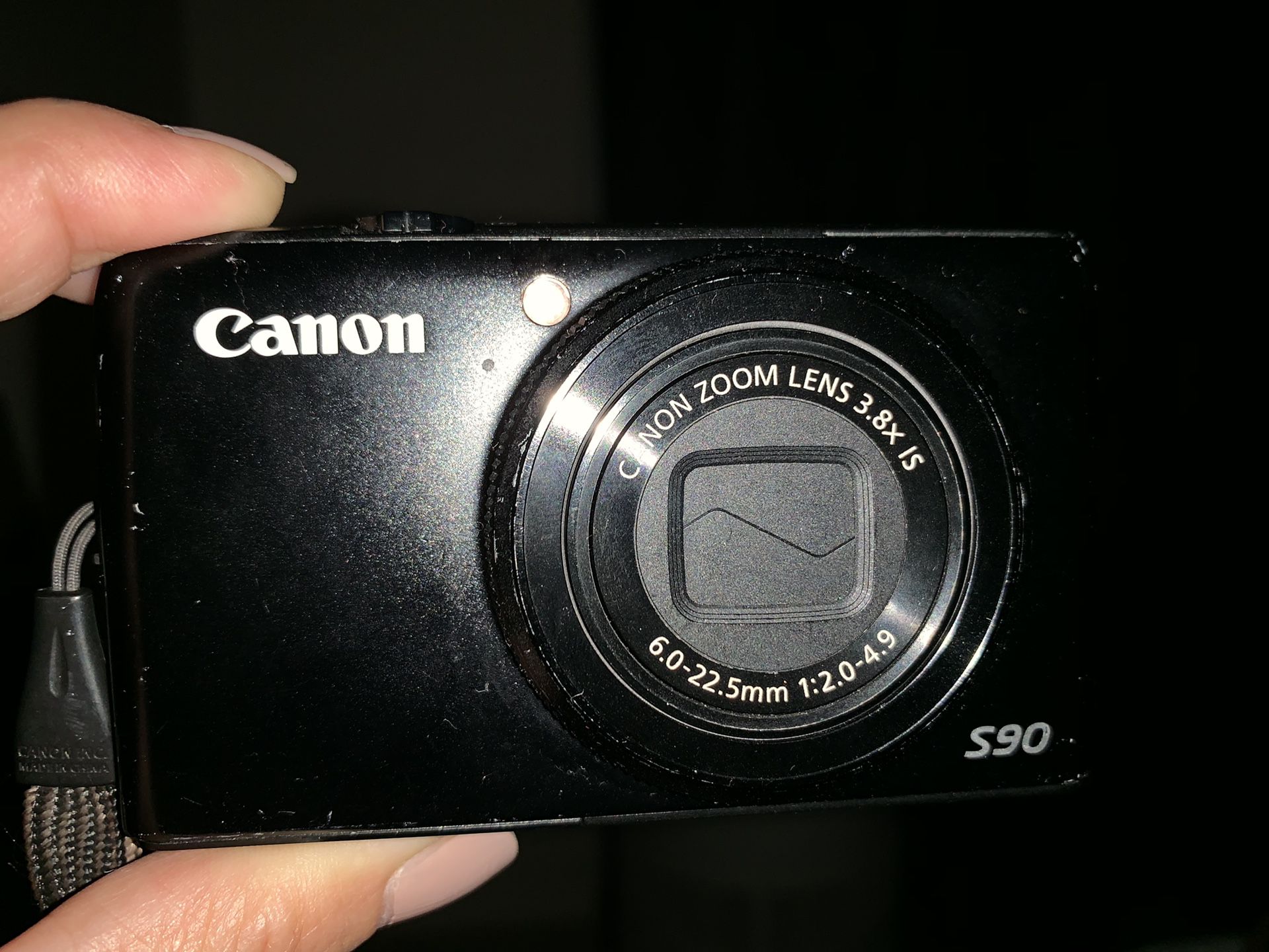 Cannon Powershot s90 IS