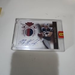 Gronkowski Jersey Card
