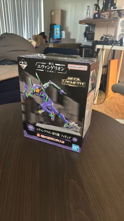 Evangelion Figure- Ichiban Kuji Evangelion “Full Speed Sprint” Last One Prize EVA Unit-01 Figure (Sealed)
