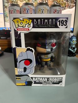 Funko Pop Heroes DC Batman The Animated Series Robot #193