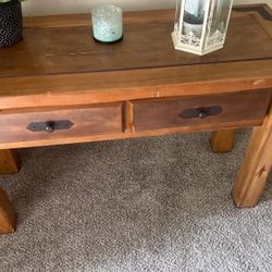 4 Wooden Coffee Table Set