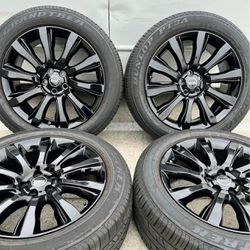 21” Land Rover Range Rover Sport Autobiography Black Wheels Rims Tires OEM