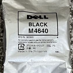 Genuine Dell Black Ink cartridge Series 5 M4640, # 18C0500