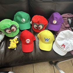 Super Mario Bros Hats