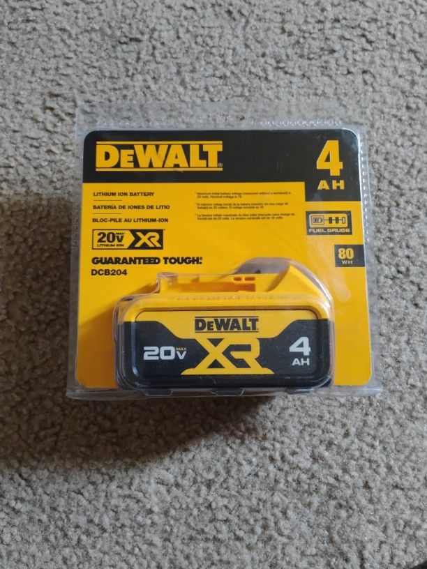 DeWalt battery