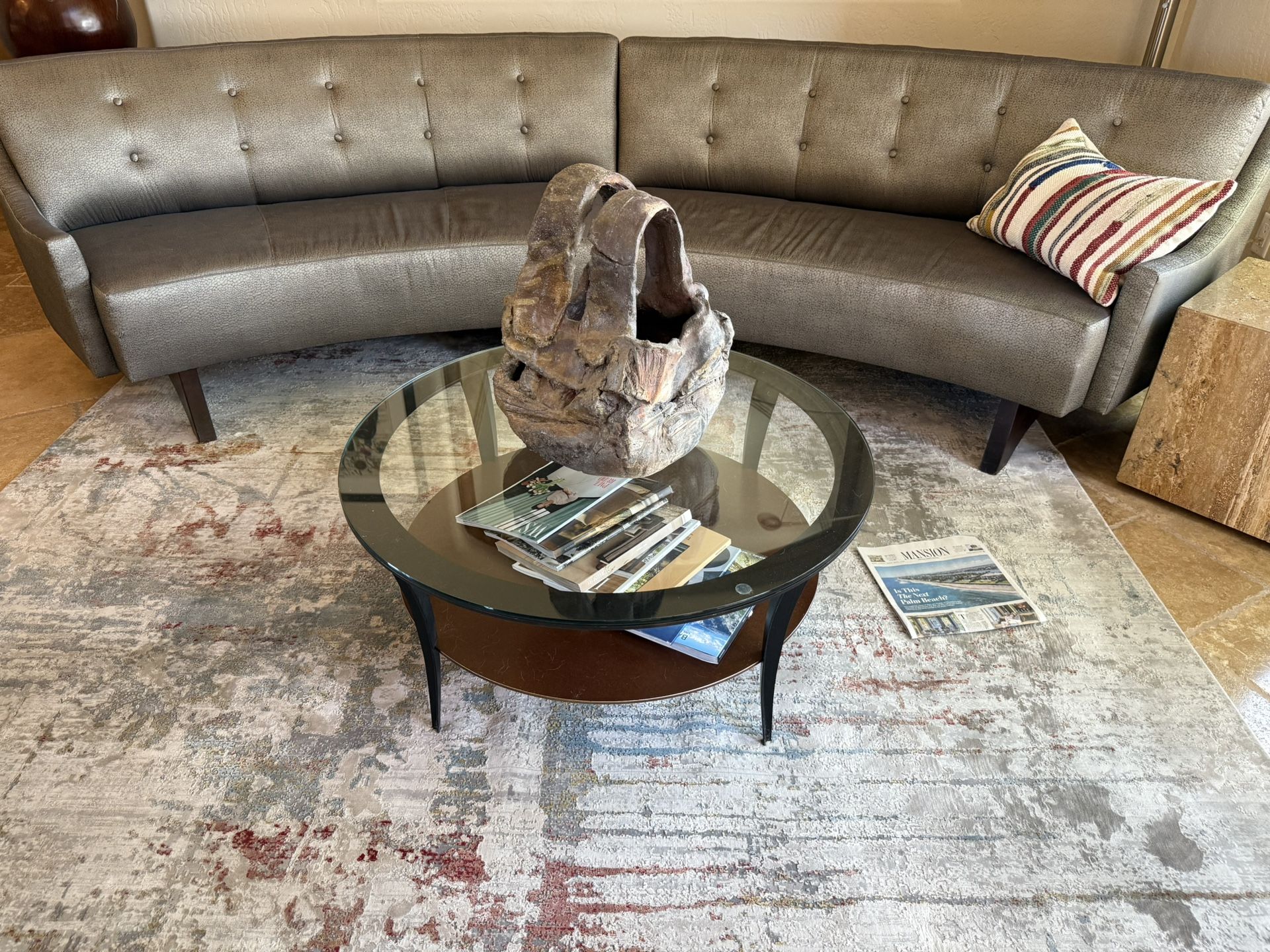 Modern Curved Sofa