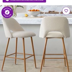 White Counter Stool Chair