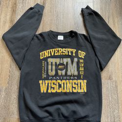Vintage University Of Wisconsin Panthers Sweatshirt 