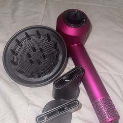 Dyson Supersonic Hair Dryer Hot Pink