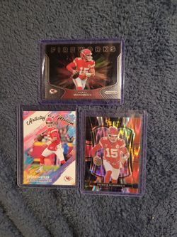 PATRICK MAHOMES LOT OF 3