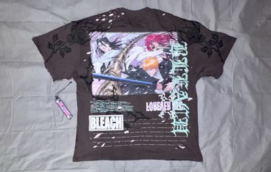 Civil Regime x Bleach Soul Society Tee Brown Mens XL NWT Anime Ichigo Byakuya