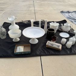 Lot of Vintage Glass