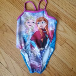 2t Girl Disney Frozen Elsa Anna Swimsuit