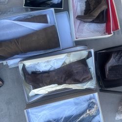 Women boots Shoe Haul 5 Pairs 