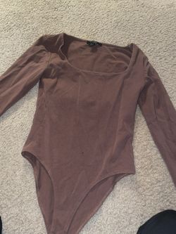 Brown Bodysuit
